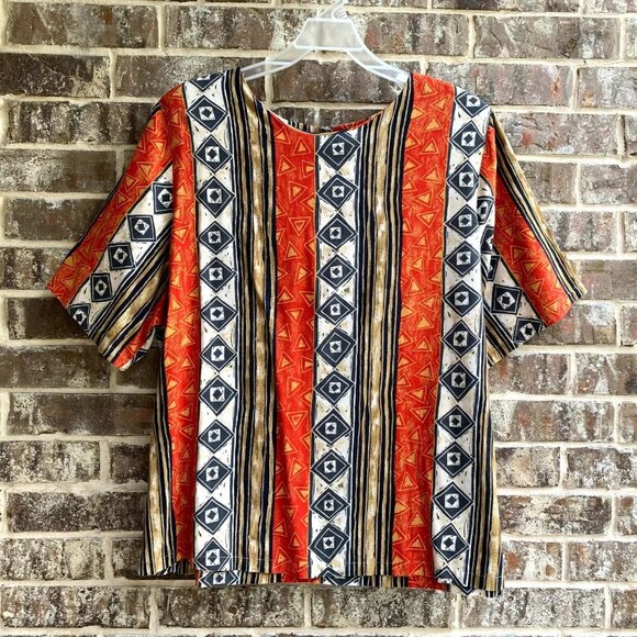 Stylish Vintage My Pieces Womens Short Sleeves Blouse Effortless Casual Fashion - Picture 11 of 14